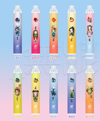 【 Q倉 】 INF無限一次性7500口 拋棄式 動漫貼紙  買10送1