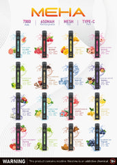 【 Q倉 】MEHA魅嗨 VBar小黑條一次性7000口