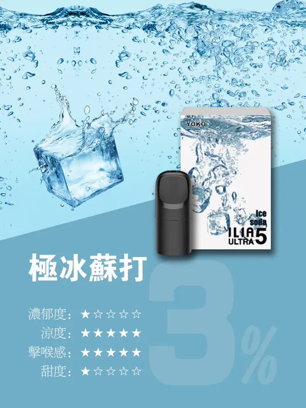 【 L倉 】ILIA哩亞 Ultra5煙彈  買五盒送主機